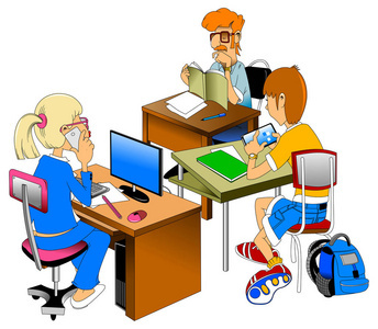 小学生与电子产品的奇幻世界